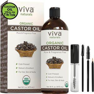 Castor Oil !!! Tik Tok, hair growth, Beauty Kit, skin, lashes